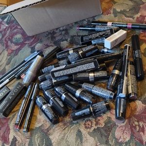 Avon bulk lot - glimmersticks, lipstick, make up